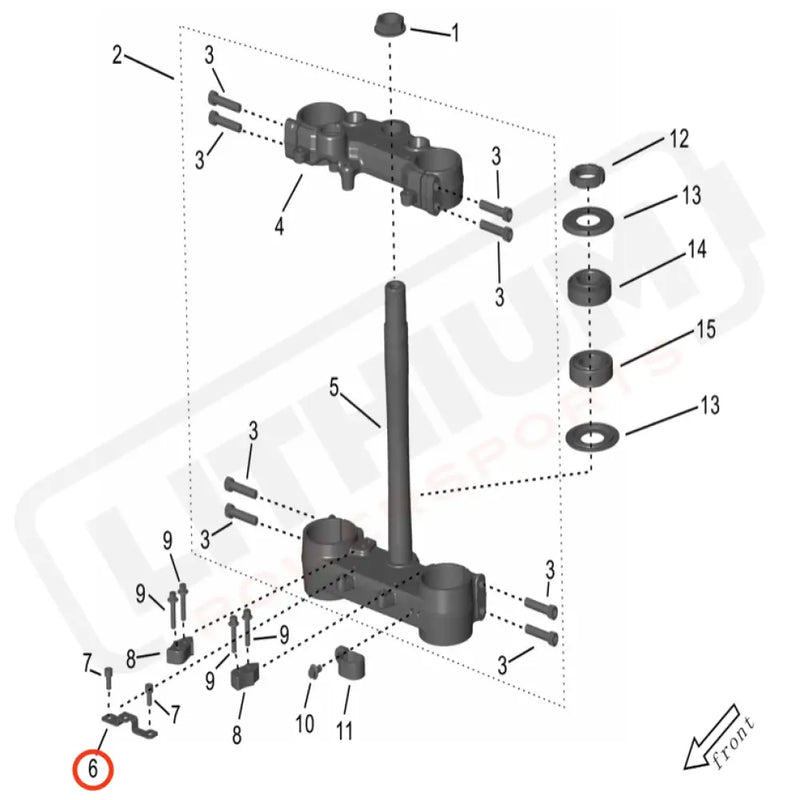 Storm Bee Headlight Plug Bracket
