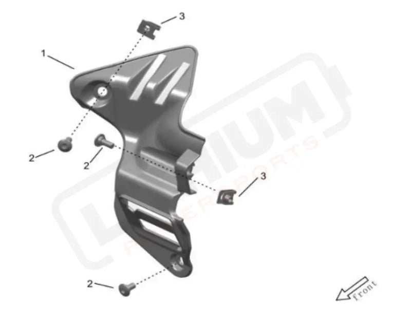 Surron Storm Bee OEM U Clip Nut M6 eParts