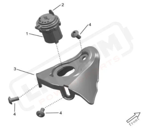 Surron Storm Bee OEM USB port INST. Cover eParts