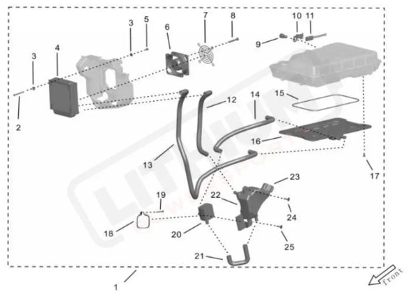 Surron Storm Bee OEM Washer B4003 d3 eParts