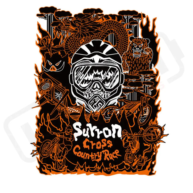 Surron TShirt Cross Country Race - Premium Cotton Tee for Off-Road Riders eParts