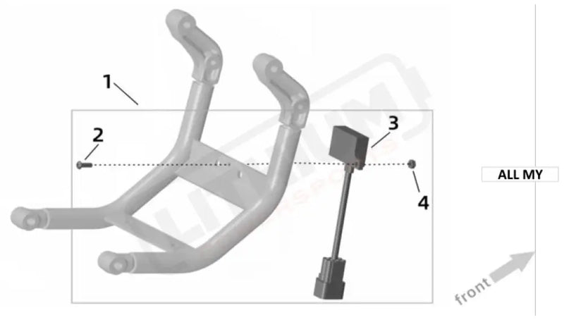 Surron Ultra Bee OEM Parts Diagram - ASR