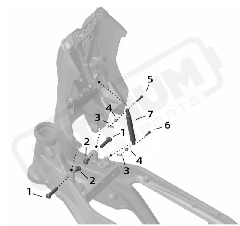 Surron Ultra Bee OEM B - shaped Pin FB08 - Lithium Powersports