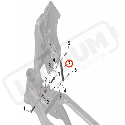 Ultra Bee Battery Lid Gas Strut