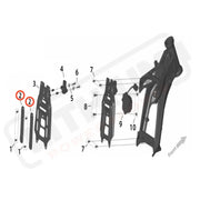 Ultra Bee Battery Front Support Bracket