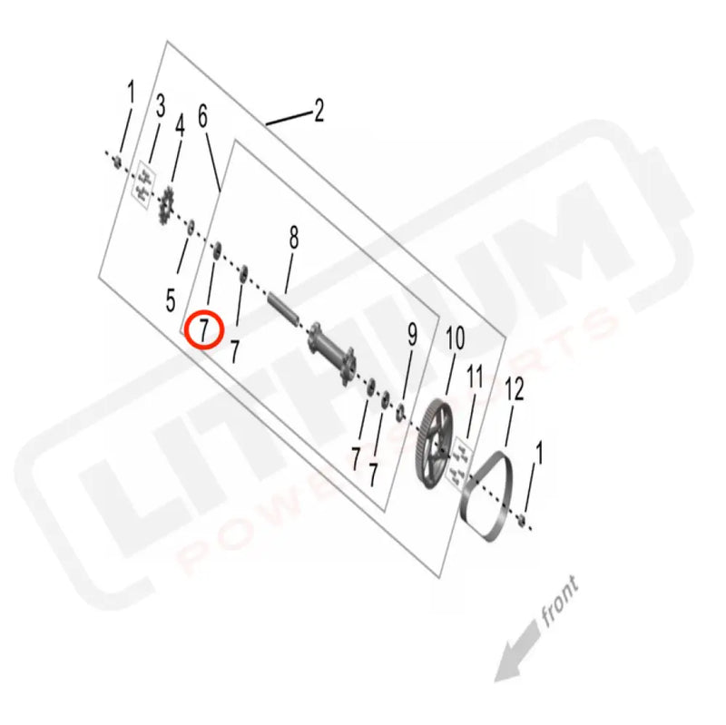 Ultra Bee Jackshaft Bearing