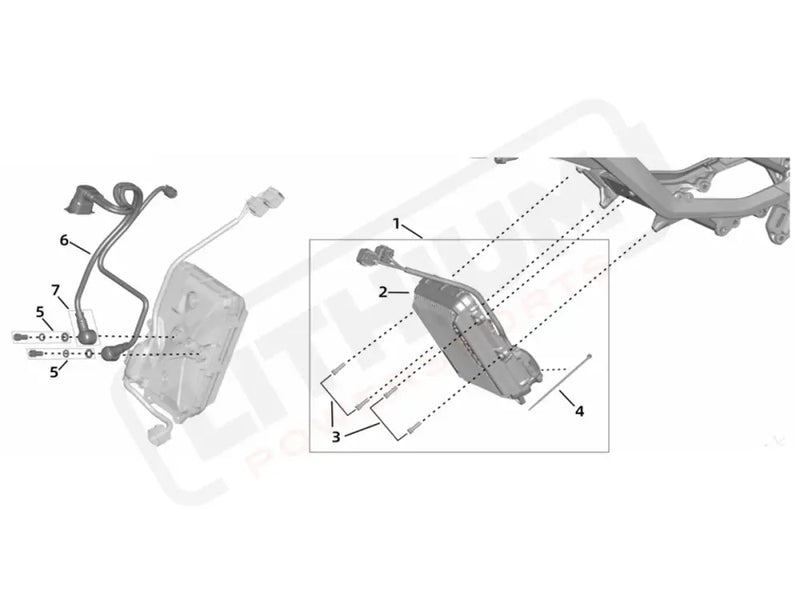 Surron Ultra Bee OEM Cable Tie 36150 eParts