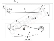 Surron Ultra Bee WHEEL SPEED SENSOR CPL parts diagram