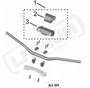 Surron Ultra Bee OEM Parts Diagram - ANTI-COLLISION CHEST PROTECTOR