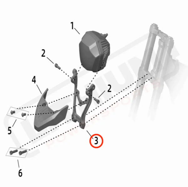 Ultra Bee Headlight Bracket