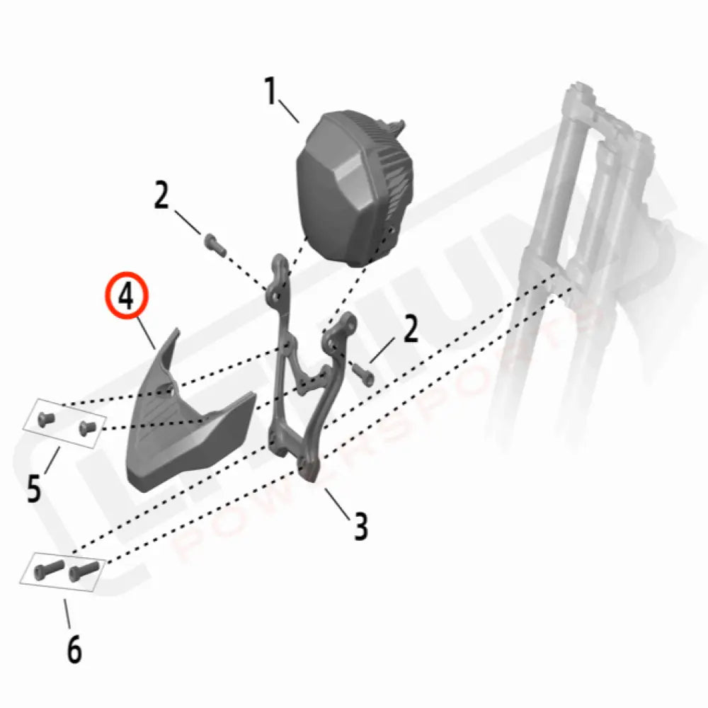 Surron Ultra Bee OEM Headlight Trim