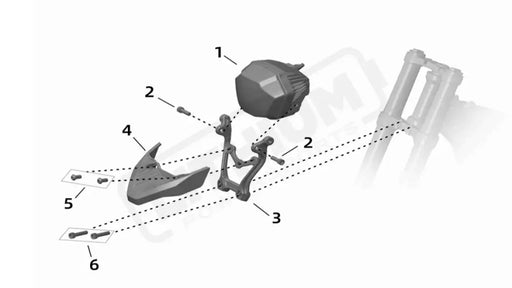 Surron Ultra Bee OEM Headlight Trim - Lithium Powersports