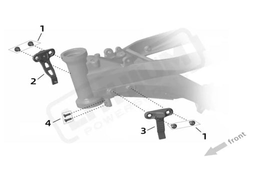 Surron Ultra Bee OEM L Steering Block - Lithium Powersports