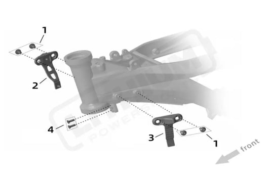 Surron Ultra Bee OEM L Steering Block - Lithium Powersports