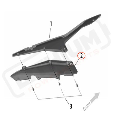 Surron Ultra Bee OEM L Subframe Shroud