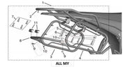 Surron Ultra Bee OEM Parts Diagram - RACKS