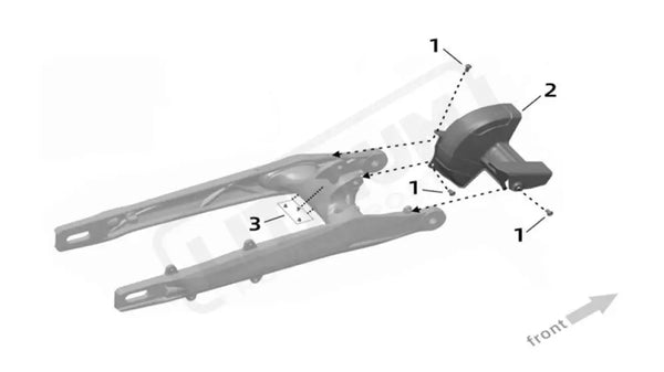 Surron Ultra Bee OEM Midshaft Guard - Lithium Powersports