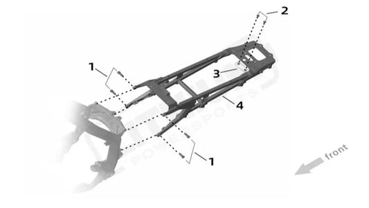 Surron Ultra Bee OEM Nut B2001 M6 - Lithium Powersports