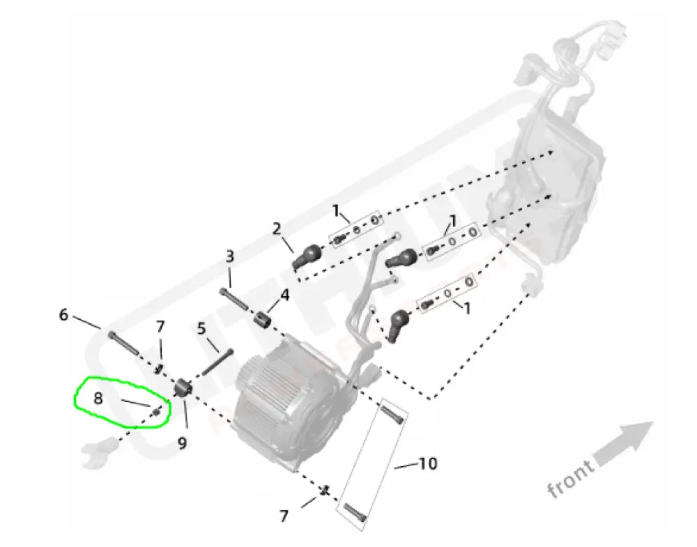 Surron Ultra Bee OEM Nut B2019 M6*3