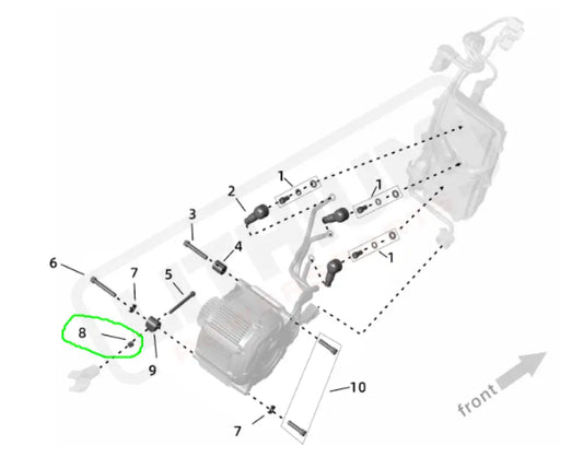 Surron Ultra Bee OEM Nut B2019 M6*3 - Lithium Powersports