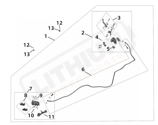 Surron Ultra Bee OEM P Clip 95 - Lithium Powersports