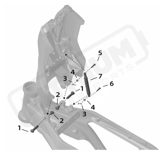 Surron Ultra Bee OEM Pin B4006 d4*16 - Lithium Powersports