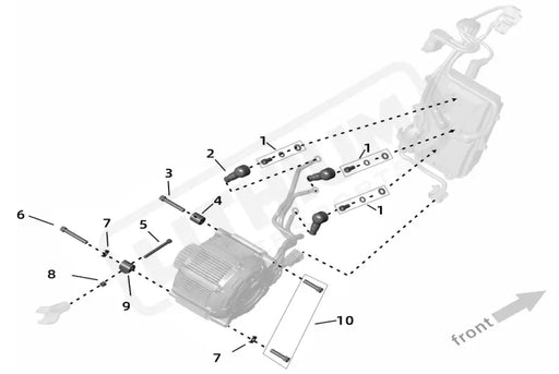 Surron Ultra Bee OEM Power Cable Protector - Lithium Powersports