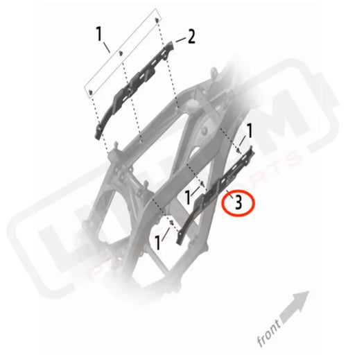 Ultra Bee Battery Position Bracket (Right)