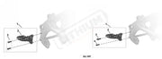 Surron Ultra Bee OEM Parts Diagram - R FOOTPEG ASSY.