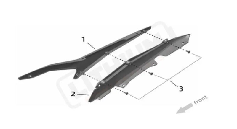Surron Ultra Bee OEM R Subframe Shroud - Lithium Powersports