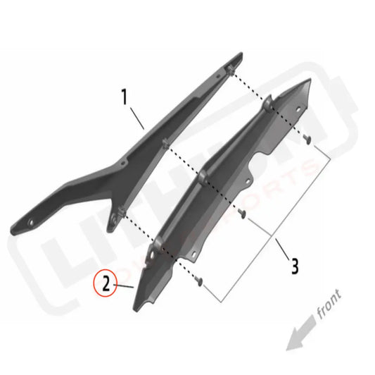 Ultra Bee Subframe Shroud (Right)
