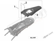 Surron Ultra Bee REAR FENDER OEM parts diagram