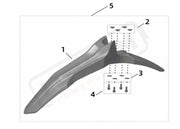 Surron Ultra Bee OEM Rear Mud Flap INST. Washer eParts