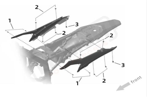 Surron Ultra Bee OEM Screw B3001 (M6*16) eParts
