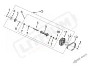 Surron Ultra Bee OEM Screw B3001 M6x16 - Screw