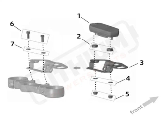 Surron Ultra Bee OEM Screw B3001 M6x16 eParts