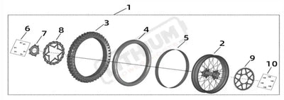 Surron Ultra Bee OEM Screw B3001 (M8*16)