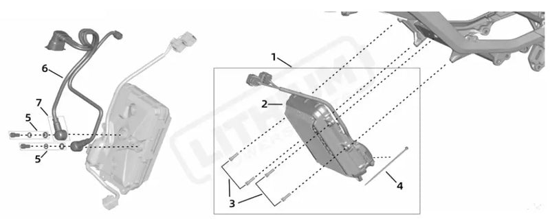 Surron Ultra Bee OEM Screw B3001 (M8*16) - Lithium Powersports