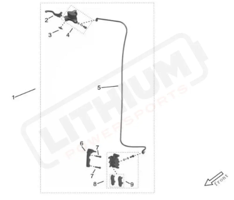 Surron Ultra Bee OEM Screw B3001 (M8*35) eParts