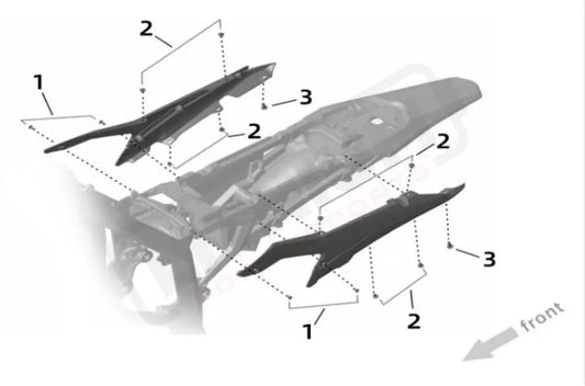 Surron Ultra Bee OEM Screw B3002 (M5*12) eParts