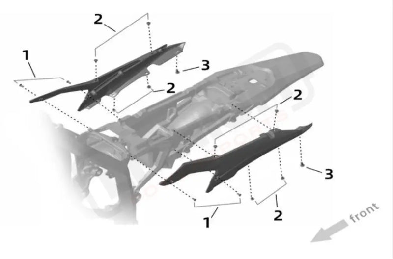 Surron Ultra Bee OEM Screw B3002 (M5*12) eParts