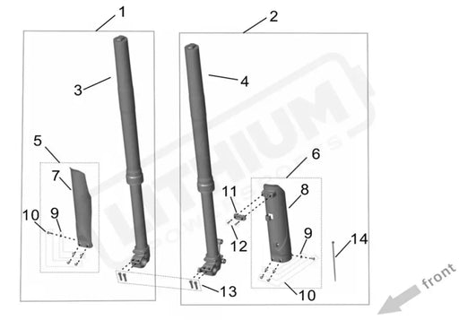 Surron Ultra Bee OEM Screw B3002 (M5*12) - Lithium Powersports