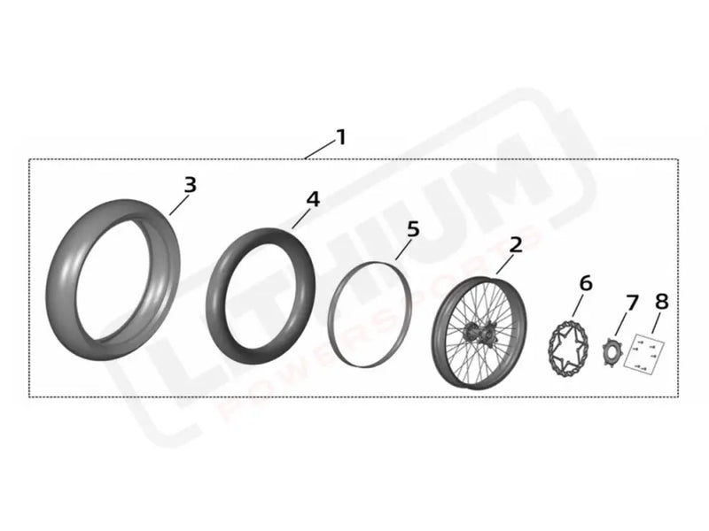 Surron Ultra Bee OEM Screw B3007 (M6*16) eParts