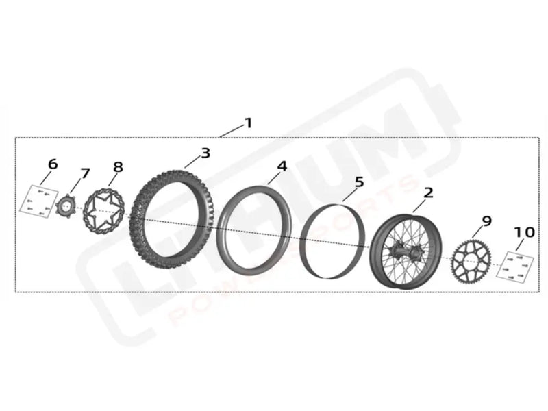 Surron Ultra Bee OEM Screw B3007 (M6*16) eParts