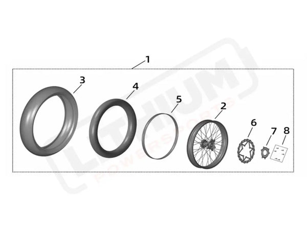 Surron Ultra Bee OEM Screw B3007 (M6*16) eParts
