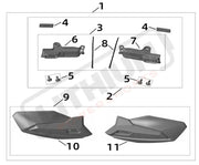 Surron Ultra Bee OEM Handguard Set?Black? - Lithium Powersports