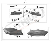 Surron Ultra Bee OEM Handguard Set?Black? - Lithium Powersports
