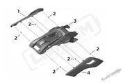 Surron Ultra Bee OEM Screw FB03003 (M4*13) eParts