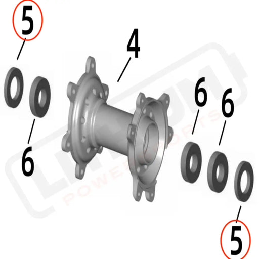 Ultra Bee Rear Wheel Hub Seal