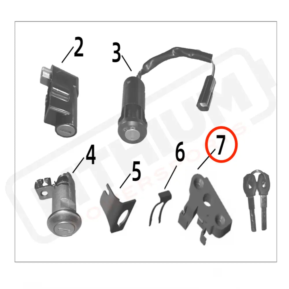 Surron Ultra Bee OEM Seat Lock Stand